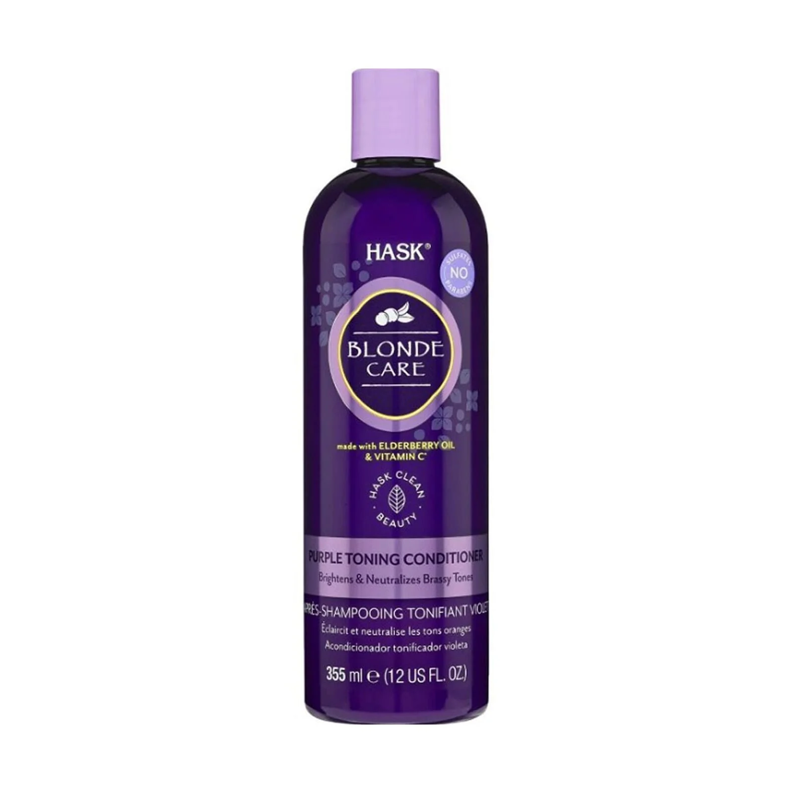 Blonde Care Purple Toning Conditioner 355 ml - Hask
