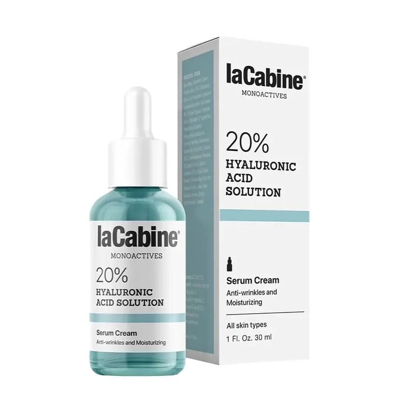 Monoactives 20% Hyaluronic Acid Solution Serum Cream 30 ml - La Cabine