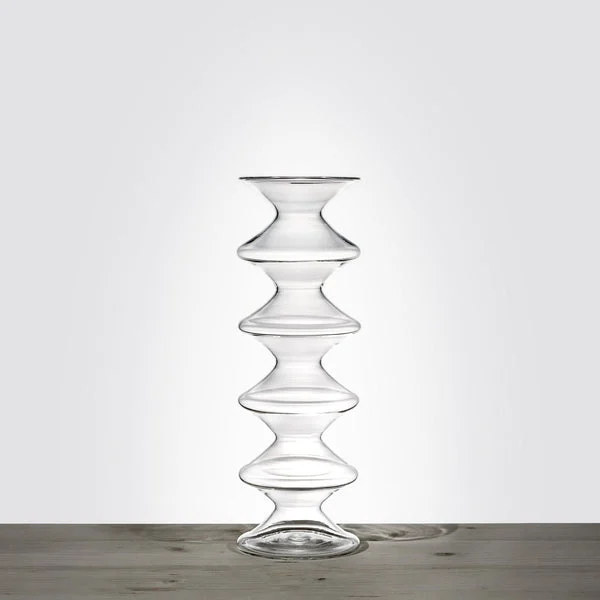 Natalìa, vaso per fiori in vetro - Blueside Emotional Design