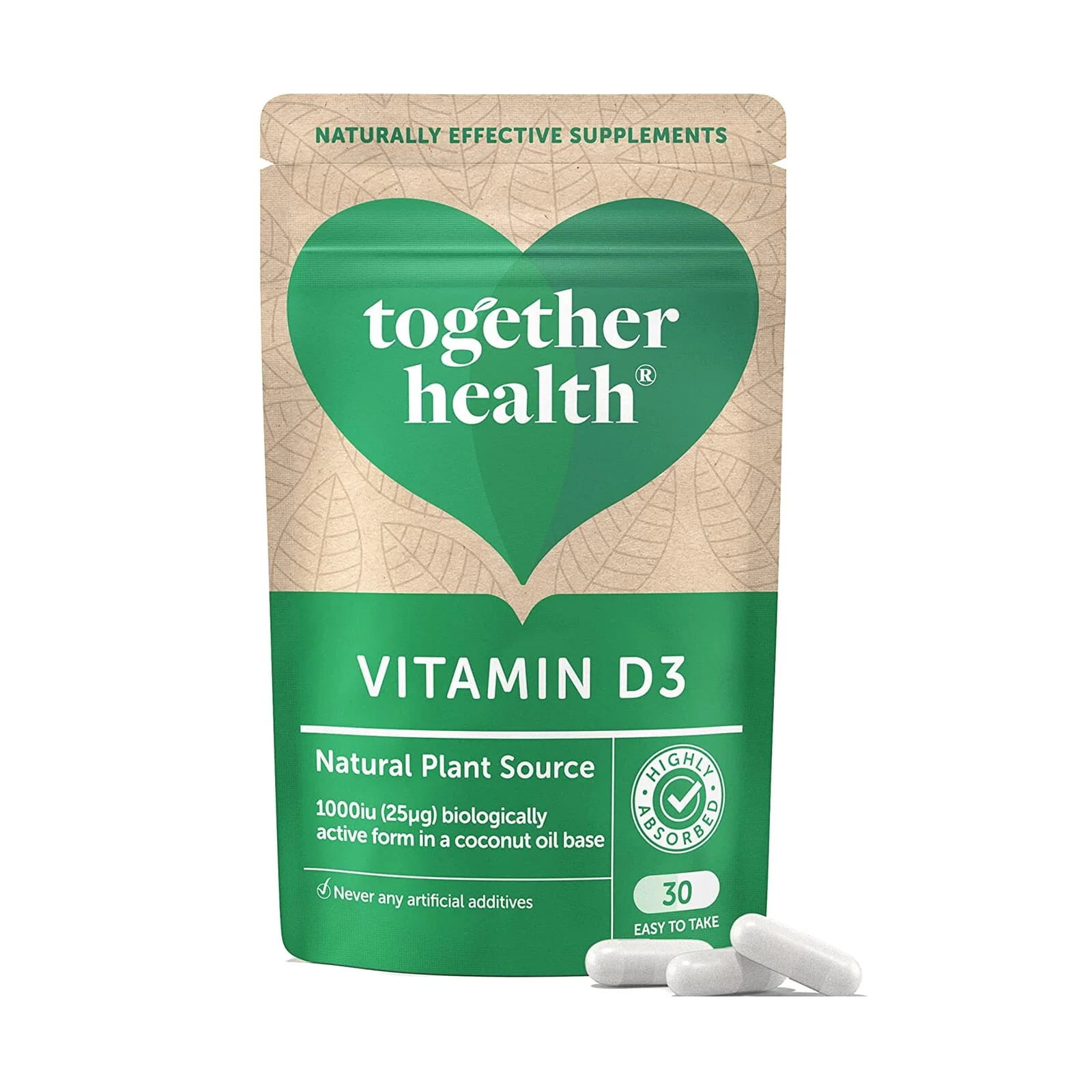 Vitamina D3 30 Caps - Together Health