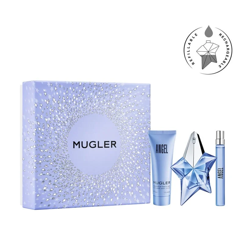 Angel EDP 25 ml + Mini 10 ml + Body Lotion 50 ml - Mugler