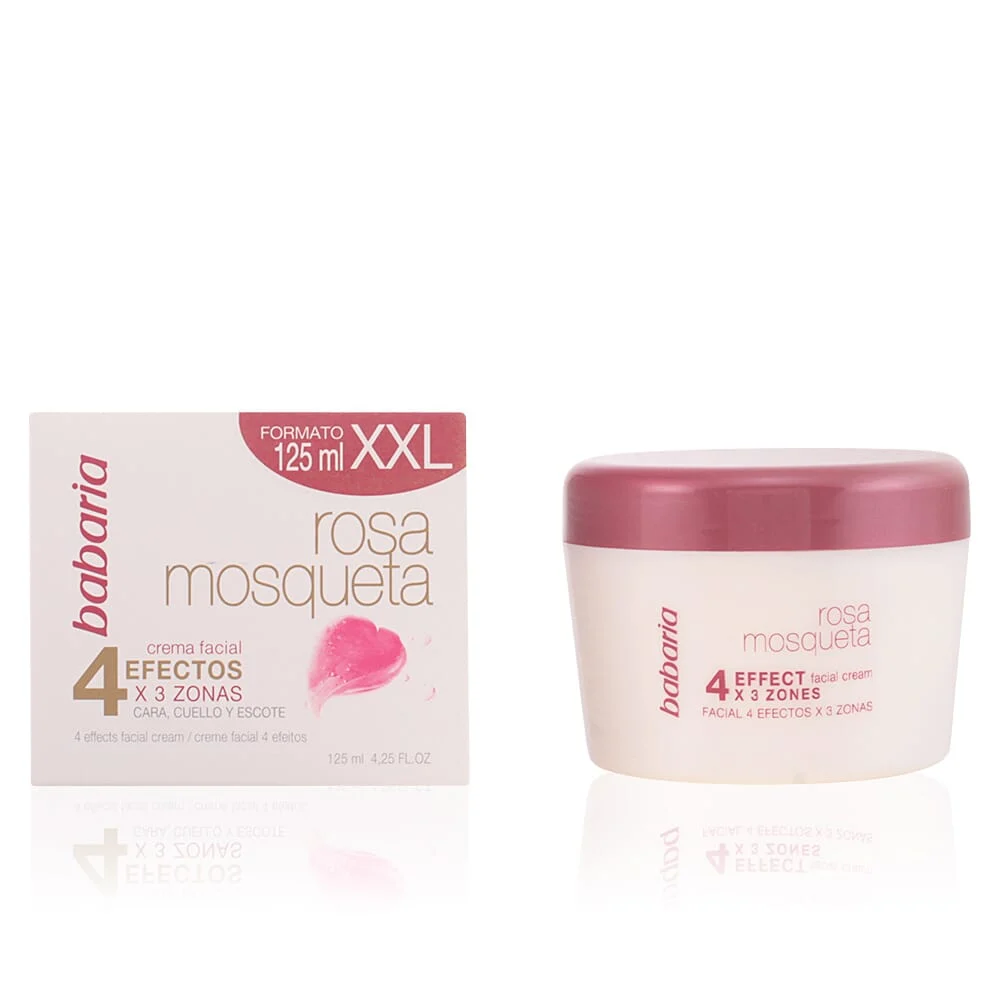 Rosa Mosqueta Crema Facial 4 Efectos 125 ml - Babaria