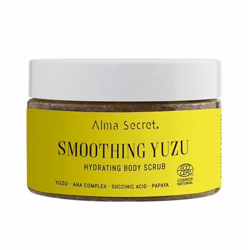 Esfoliante Corpo Yuzu Con AHA Enzimi Papaya Acido Succinico 250 ml - Alma Secret