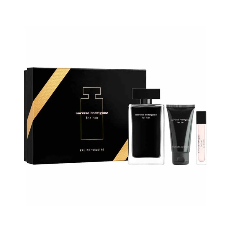 Narciso Rodriguez For Her Set EDT 100 ml + 10 ml + Lotion 50 ml Lotto