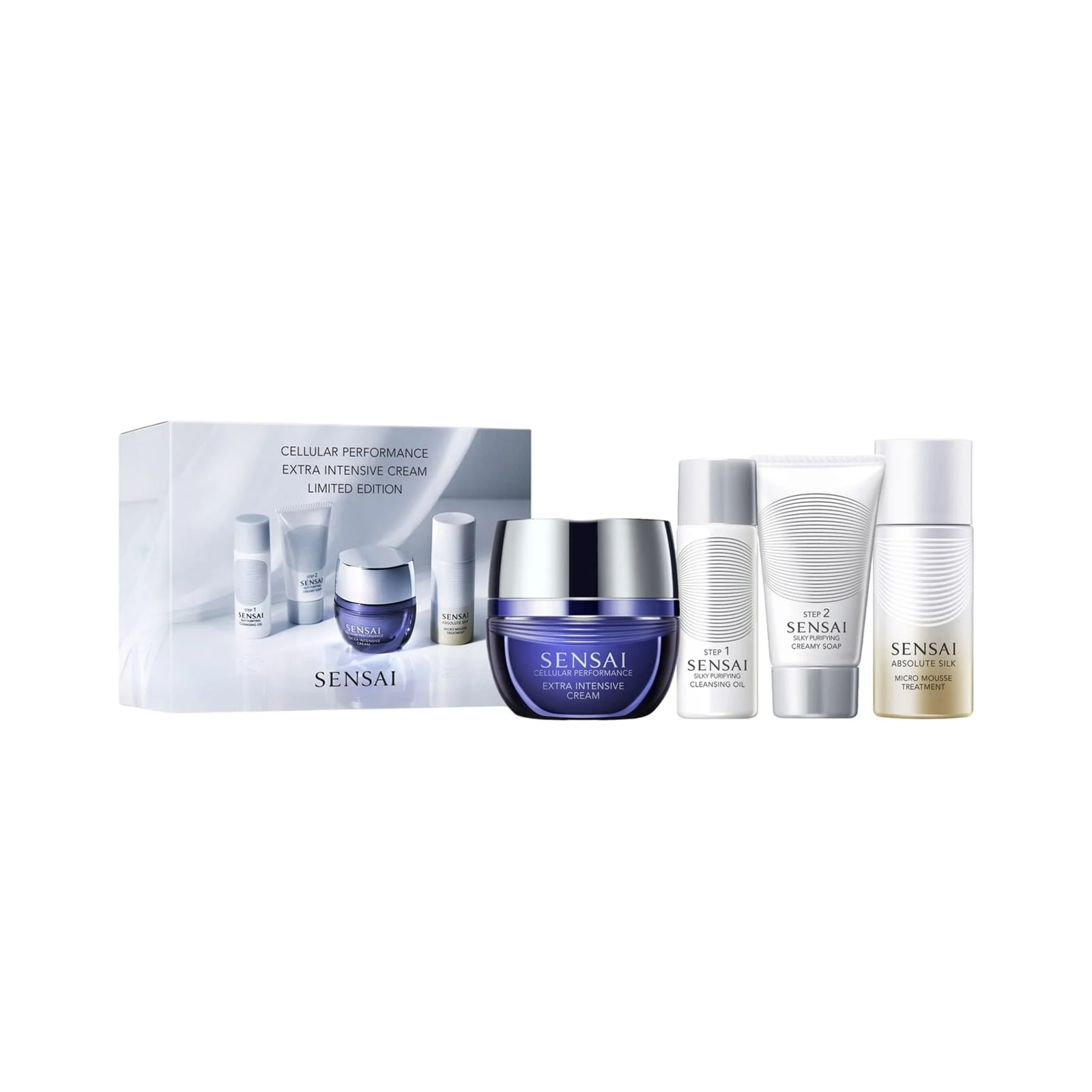 Cellular Performance Extra Intensive Cream Set 4 Pezzi Lotto - Sensai