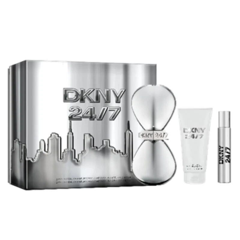 24/7 EDP 100 ml + Body Lotion 100 ml + EDP Mini 15 ml Lotto - DKNY