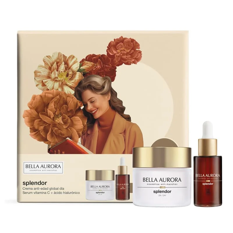 Pack Splendor Glow Giorno 50 ml + Splendor Siero 30 ml - Bella Aurora