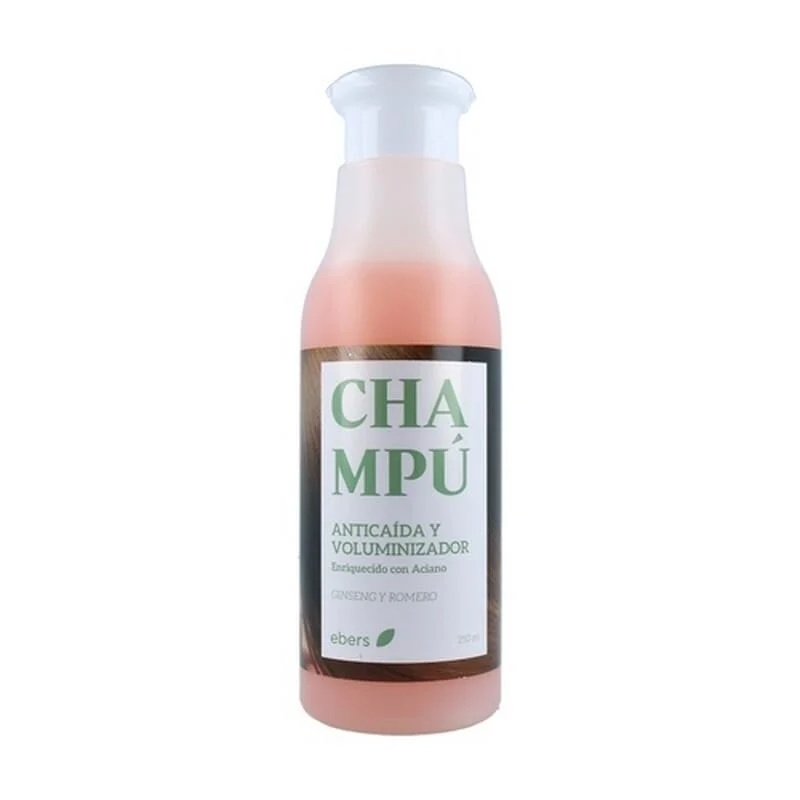 Shampoo Anticaduta Ginseng Rosmarino e Centaurea 250 ml - Ebers