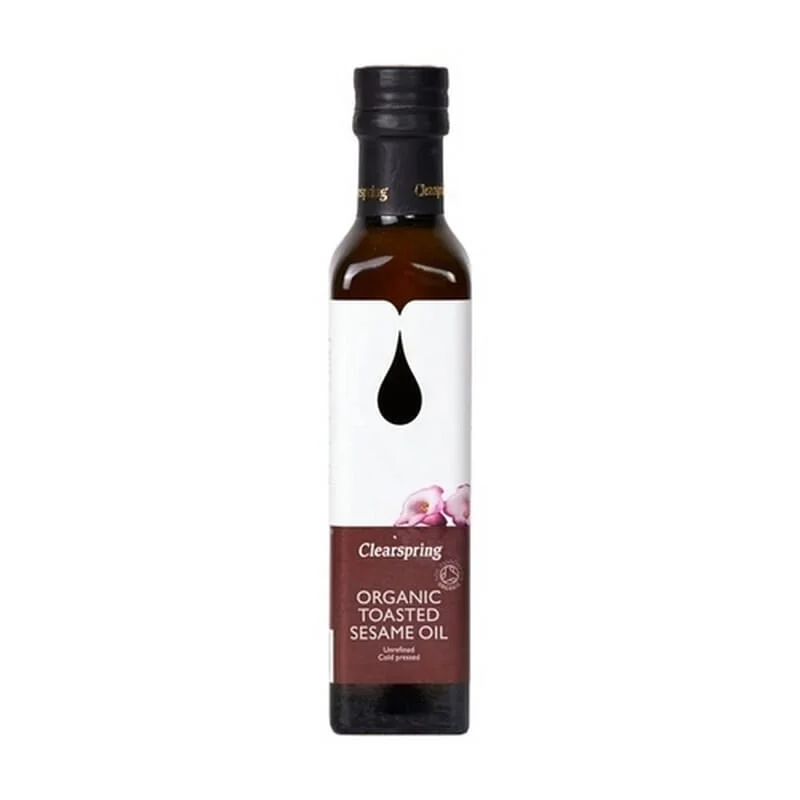 Olio di Sesamo Tostato Bio 500 ml - Clearspring