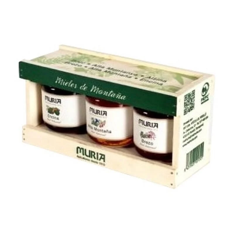 Pacchetto Miele d'Alta Montagna 3 Unità 250 g - Muria