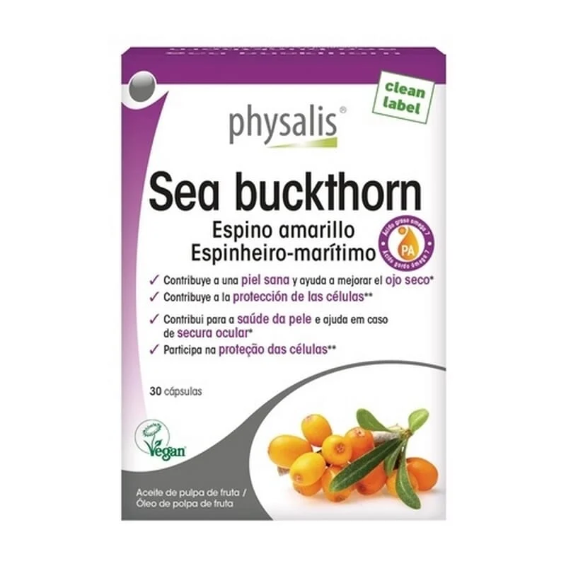 Spinosa Gialla Sea Buckthorn 30 Caps - Physalis
