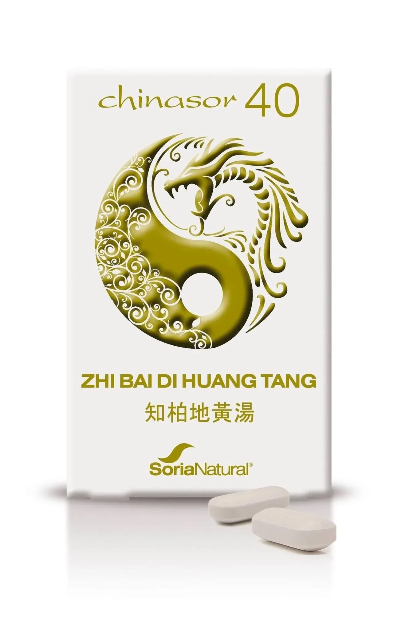 Chinasor 40 Zhi Bai Di Huang 30 Tabs - Soria Natural