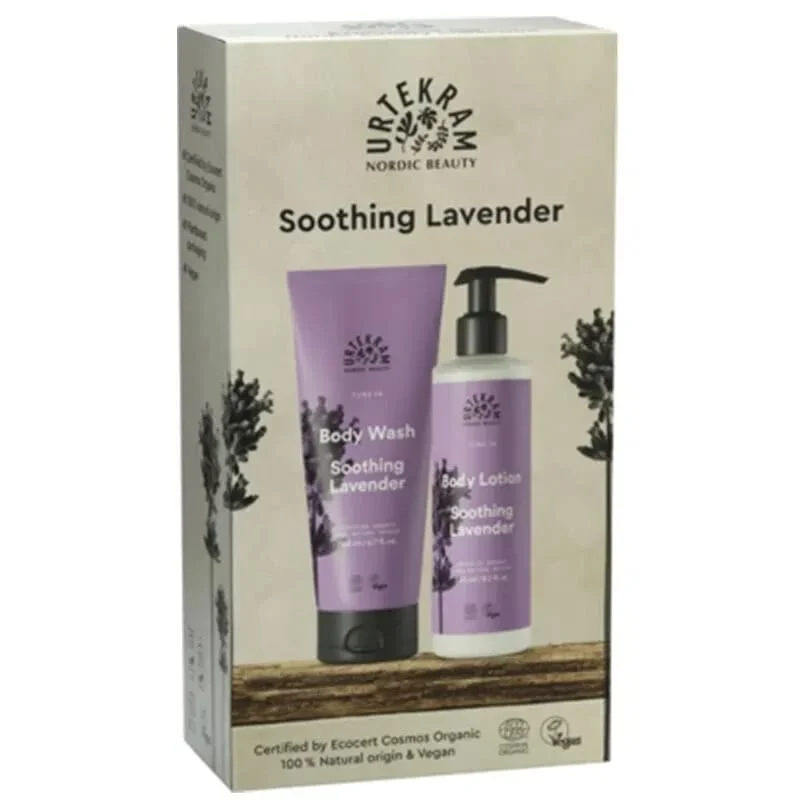 Pack Lavanda Relaxante Gel e Idratante Corpo Eco 2 Unità - Urtekram