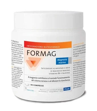 BIOCURE Formag 90 Compresse Integratore di Magnesio Vitamina B6 e Taurina