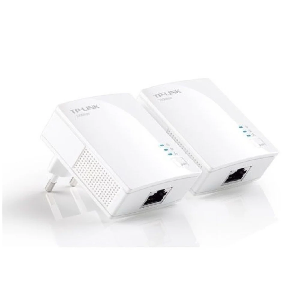 2 ADATTATORI RETE POWERLINE ETHERNET 200Mbps MINI PER SKY ON DEMAND TL-PA2010KIT