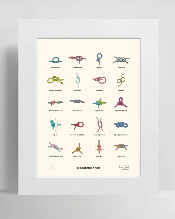 20 essential knots - Arredamento marinaresco