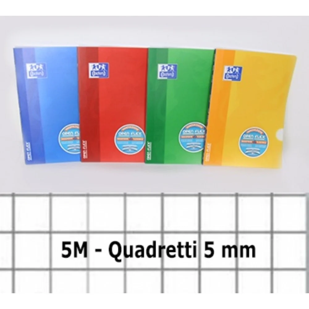 20 PEZZI QUADERNONI QUADERNONE QUADRETTI 5mm 5M SCUOLA QUADERNI QUADERNO A4 - TrAdE Shop Traesio