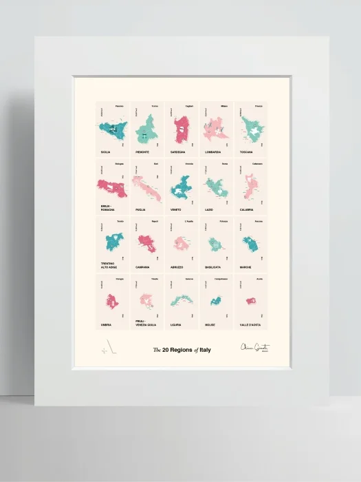 the 20 regions of italy - Arredamento marinaresco