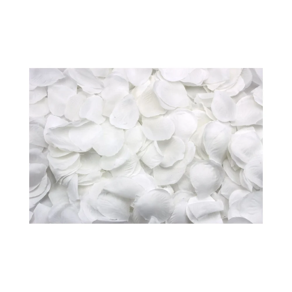 2400 PETALI PETALO DI STOFFA BIANCO ARTIFICIALI DECORO VETRINE WEDDING FESTA - TrAdE Shop Traesio