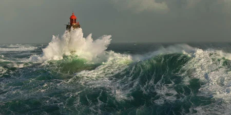 tela intelaiata “la jument dans la tempete” - Arredamento marinaresco