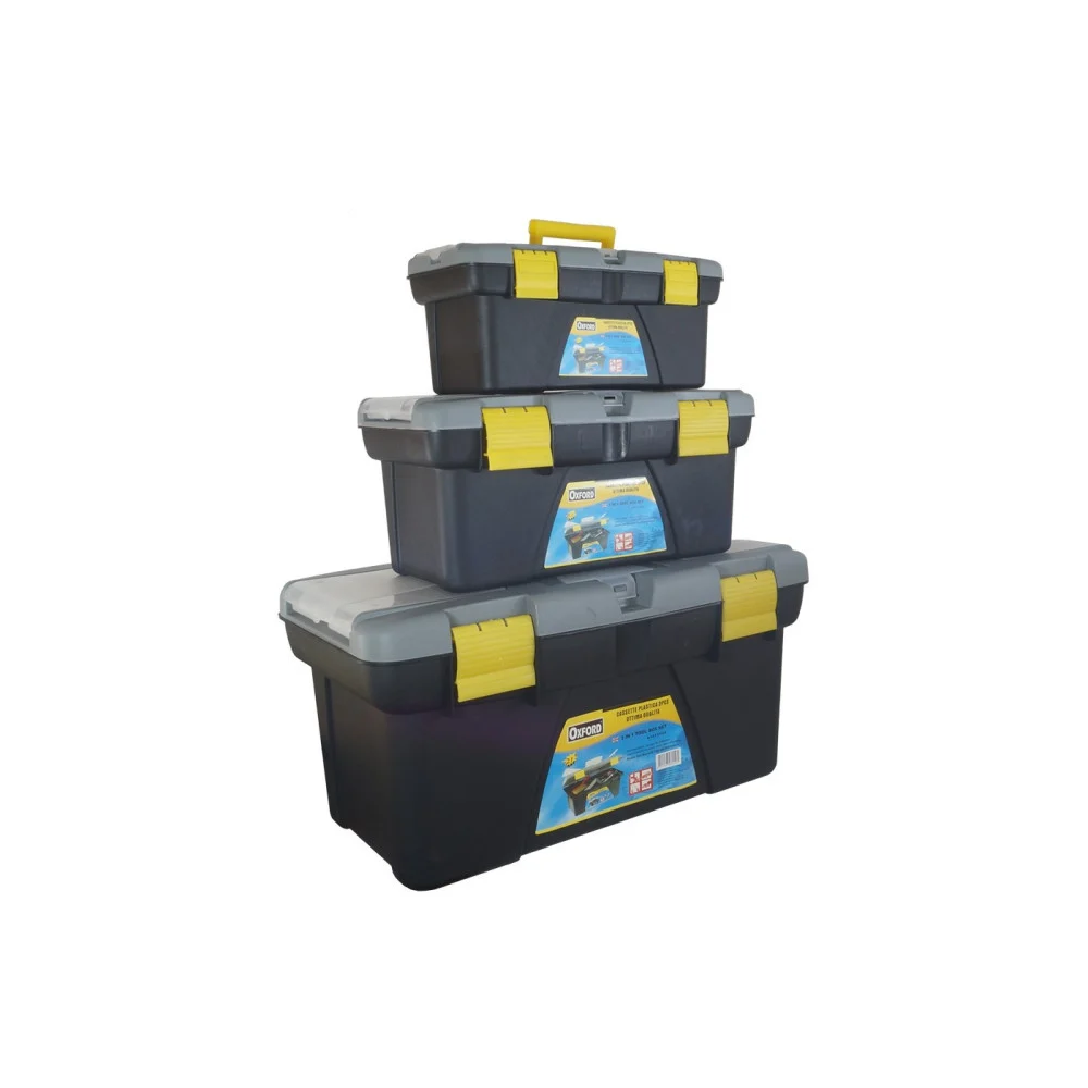 3 PZ X CASSETTA CASSETTE PORTAUTENSILI PORTA ATTREZZI E MINUTERIE IN PLASTICA - TrAdE Shop Traesio