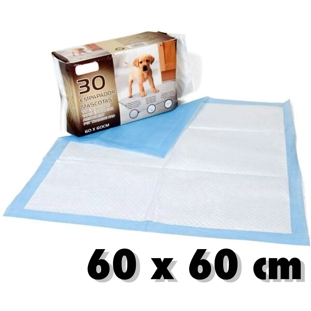 30 TAPPETI TAPPETINI ASSORBENTI TRAVERSINE PER CANI TRATTIENE ODORI 60X60CM - TrAdE Shop Traesio