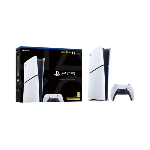 Sony PS5 Play Station 5 Console Gaming 825GB Digital Edition E Chassis White