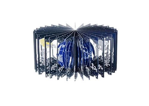 360°BOOK Terra e Luna - Libro 3D Interattivo - Edizione Bilingue - Multicolore