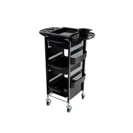 Carrello in Plastica e Metallo per Parrucchieria e Salone di Bellezza - Quirumed