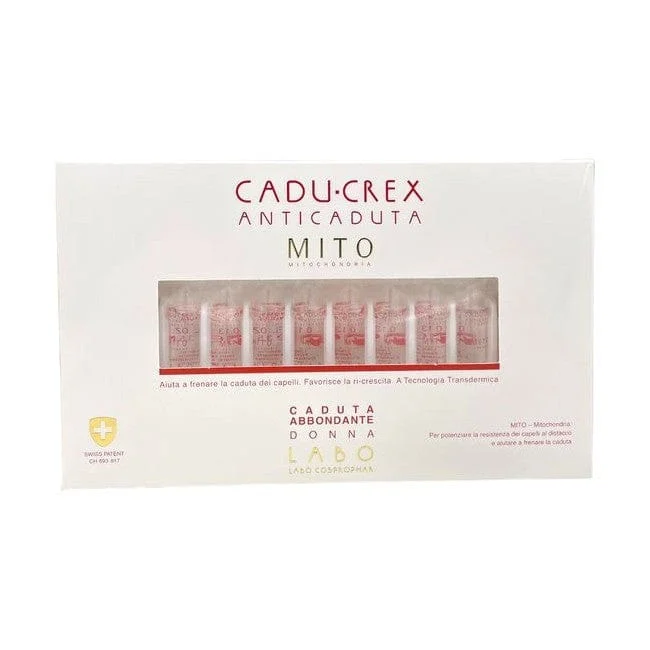 CADU-CREX Cadu-Crex PLC7 Anticaduta Donna Caduta Abbondante 40 Fiale