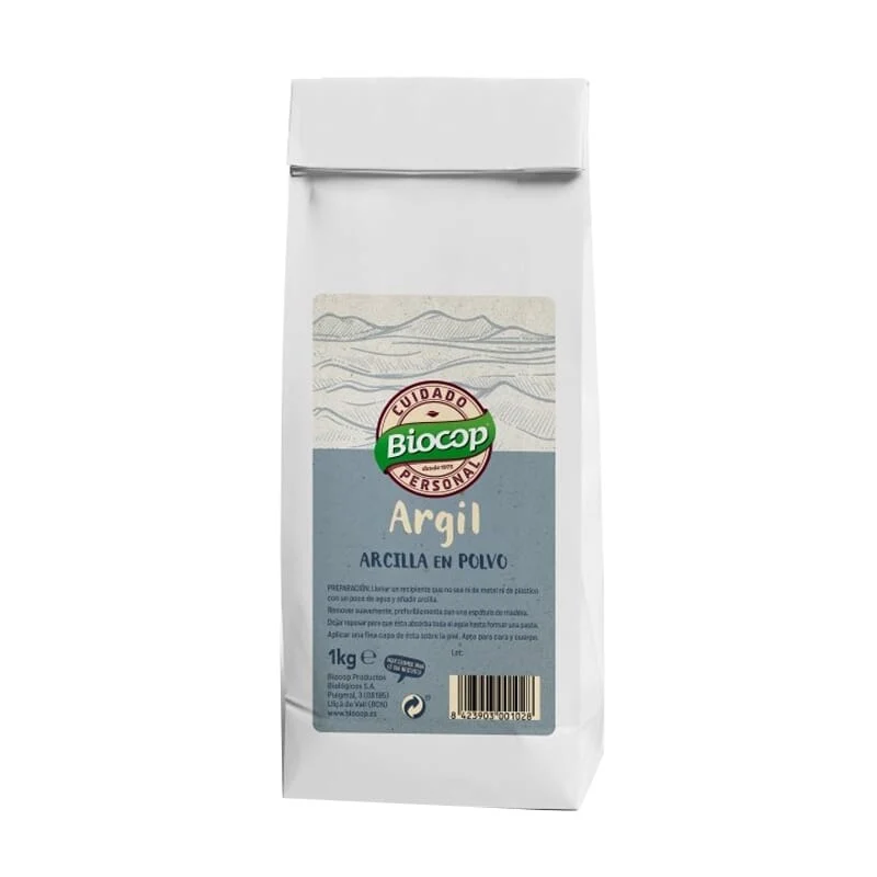 Argil Argilla in Polvere Bio 1 Kg - Biocop