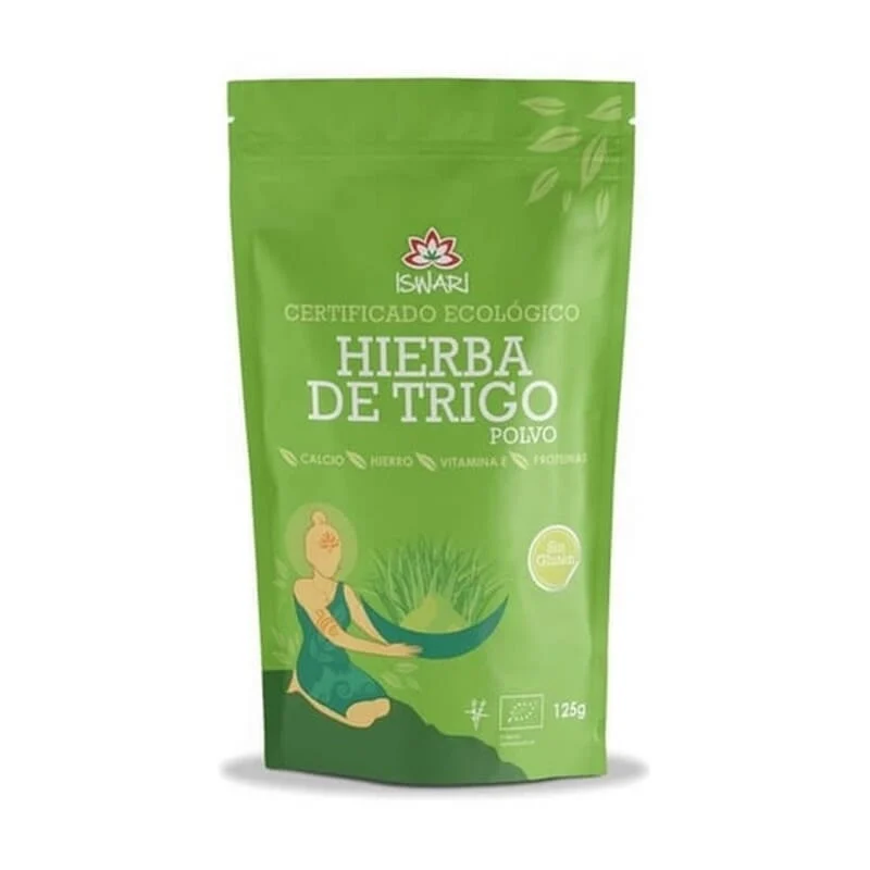 Erba di Grano Senza Glutine Bio Vegan 125g - Iswari