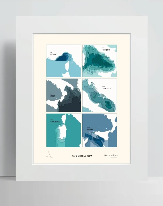 the 6 seas of italy - Arredamento marinaresco