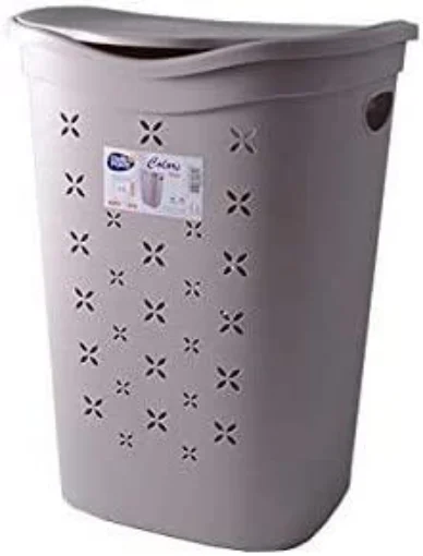 COLORS PORTA BIANCHERIA TORTORA DA 55 LT IN PLASTICA RESISTENTE - BELLI E FORTI