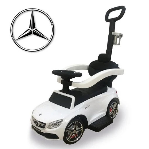 MERCEDES PUSH CAR 4 IN 1 IN COLORE BIANCO - FISHER PRICE
