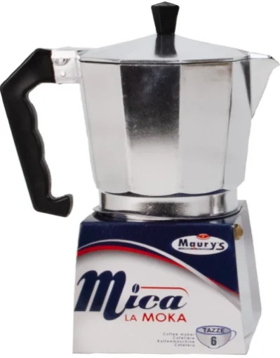 MAURY'S CAFFETTIERA MICA LA MOKA DA 6 TAZZE - PEDRINI