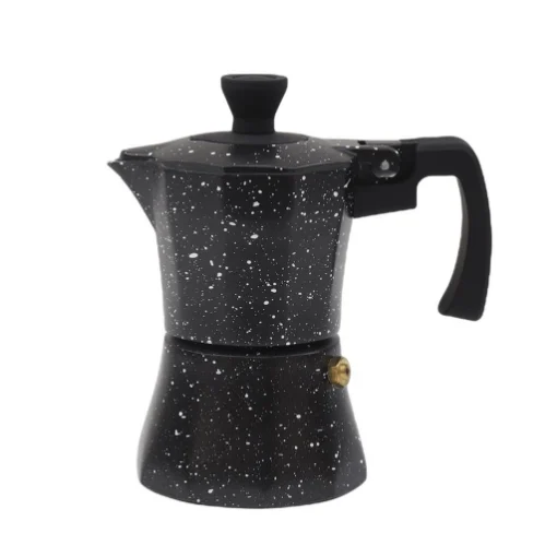 MAURY'S CAFFETTIERA MAXI STONE CON FINITURA EFFETTO PIETRA (1 TAZZA) - PEDRINI