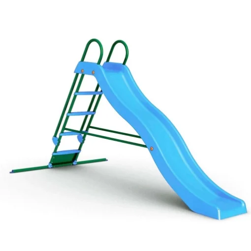 SCIVOLO ONDA VERDE E AZZURRO 285 X 150 X H168 CM - COSMA
