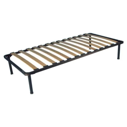 RETE ORTOPEDICA SANREMO SINGOLA CON DOGHE DI FAGGIO 80 X 190 X H30 CM - MAURY'S