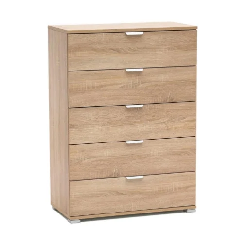 CASSETTIERA NATURALE CON 5 CASSETTI 75 X 38 X H103 CM - MAURY'S