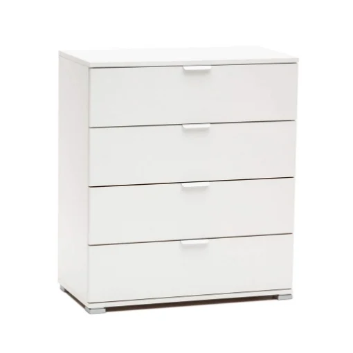 CASSETTIERA BIANCA CON 4 CASSETTI 75 X 38 X H85 CM - MAURY'S
