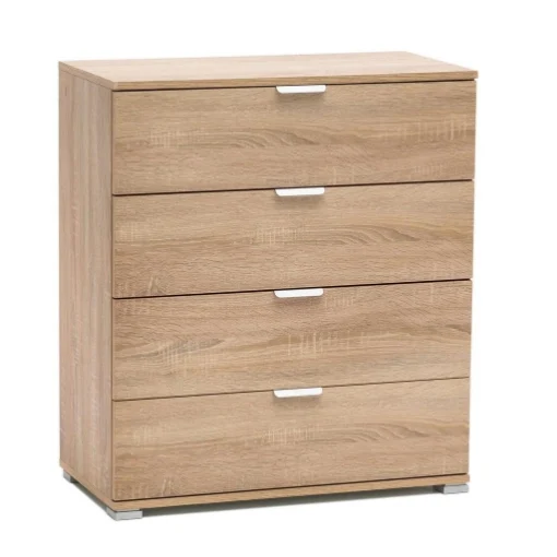 CASSETTIERA NATURALE CON 4 CASSETTI 75 X 38 X H85 CM - MAURY'S
