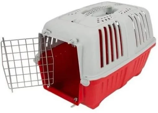 TRASPORTINO CANE GATTO DA VIAGGIO IN PLASTICA 59,5 X 39 X 40 CM - MAURY'S