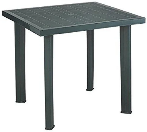 MAURY'S TAVOLO FIOCCO DA ESTERNO 80 X 75 X 72 CM VERDE - GALILEO