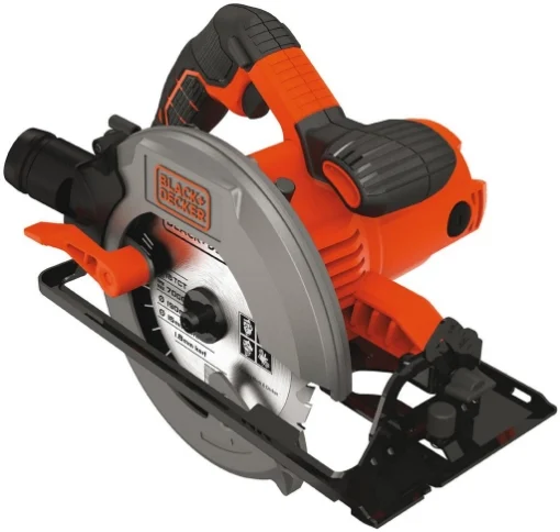 BLACK & DECKER SEGA CIRCOLARE 1500 WATT CON 1 LAMA - HIGH-TECH