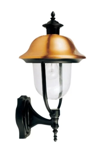 APOLLO LANTERNA DA PARETE PER ESTERNO IN ALLUMINIO 25X29XH49 CM ATTACCO E27-IP44