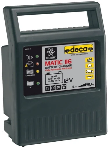 DECA CARICABATTERIE AUTO PORTATILE PER BATTERIE 12 V - MAURY'S