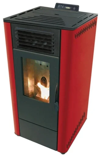 STUFA A PELLET FOKO 8 KW BORDEAUX - MAURY'S
