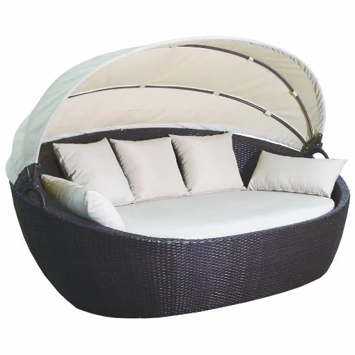 DIVANO PRENDISOLE A GUSCIO 220 X 130 X H 90 CM - BRIXO