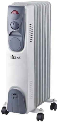 NIKLAS RADIATORE AD OLIO CON 7 ELEMENTI 1500 WATT - HIGH-TECH